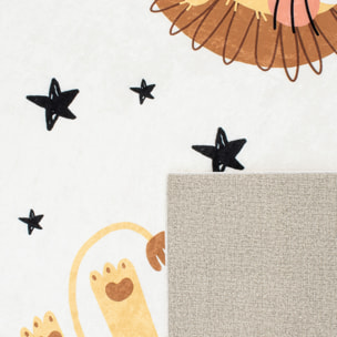 HAPPY - Tapis enfant motif Lion