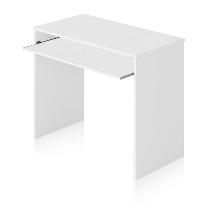 Mesa de ordenador Smile Blanco Artik (Blanco Mate)