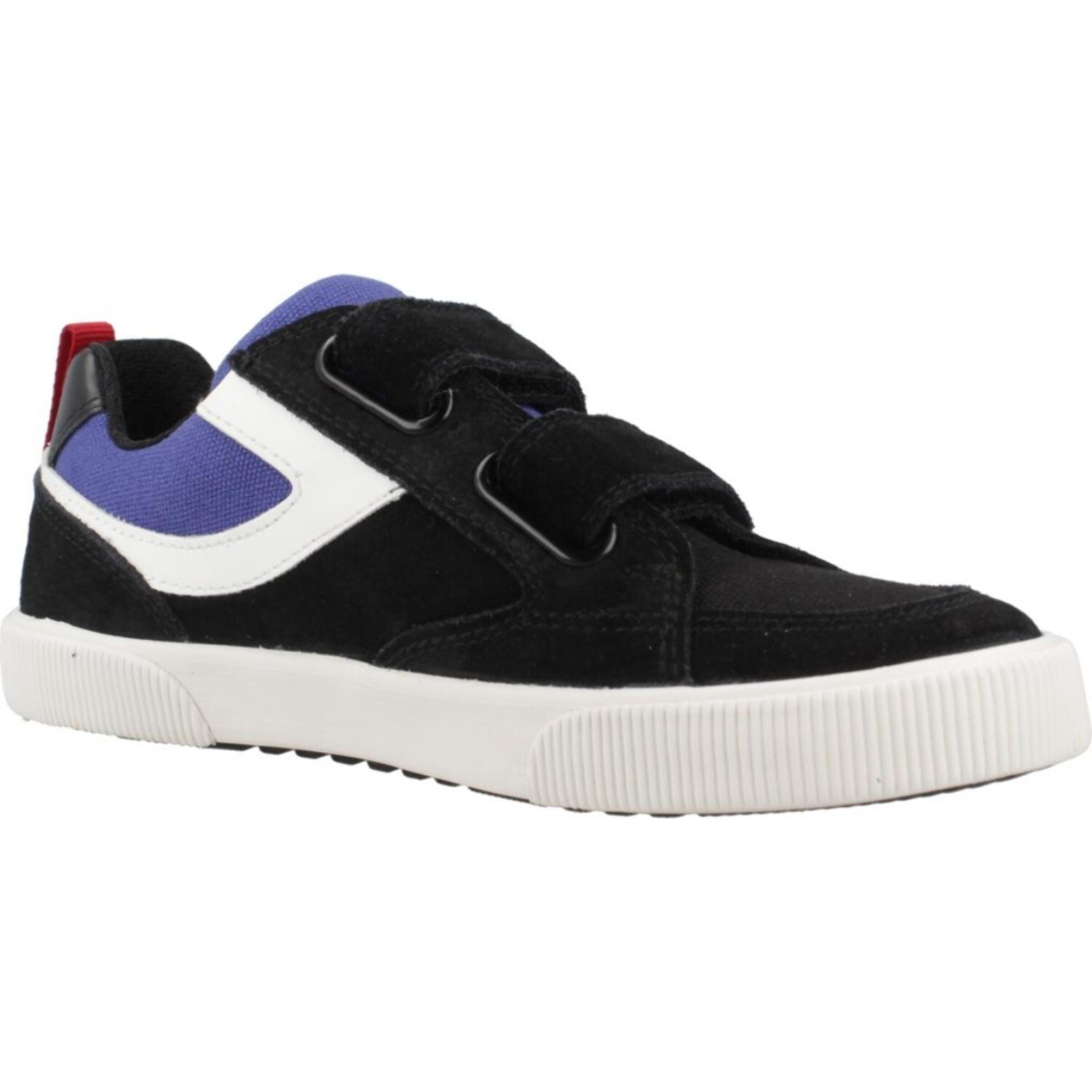 Zapatillas Niño de la marca GEOX  modelo J ALPHABEET BOY NEGRO