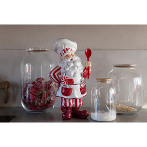 J-Line pot de conservation Roxy - verre - transparent - large