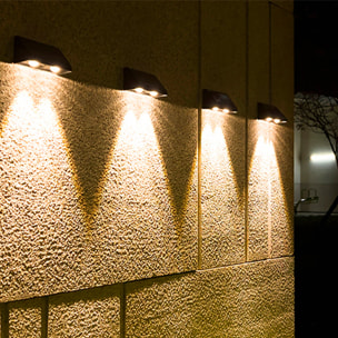 4 Applique murale solaire KYLA 100LM