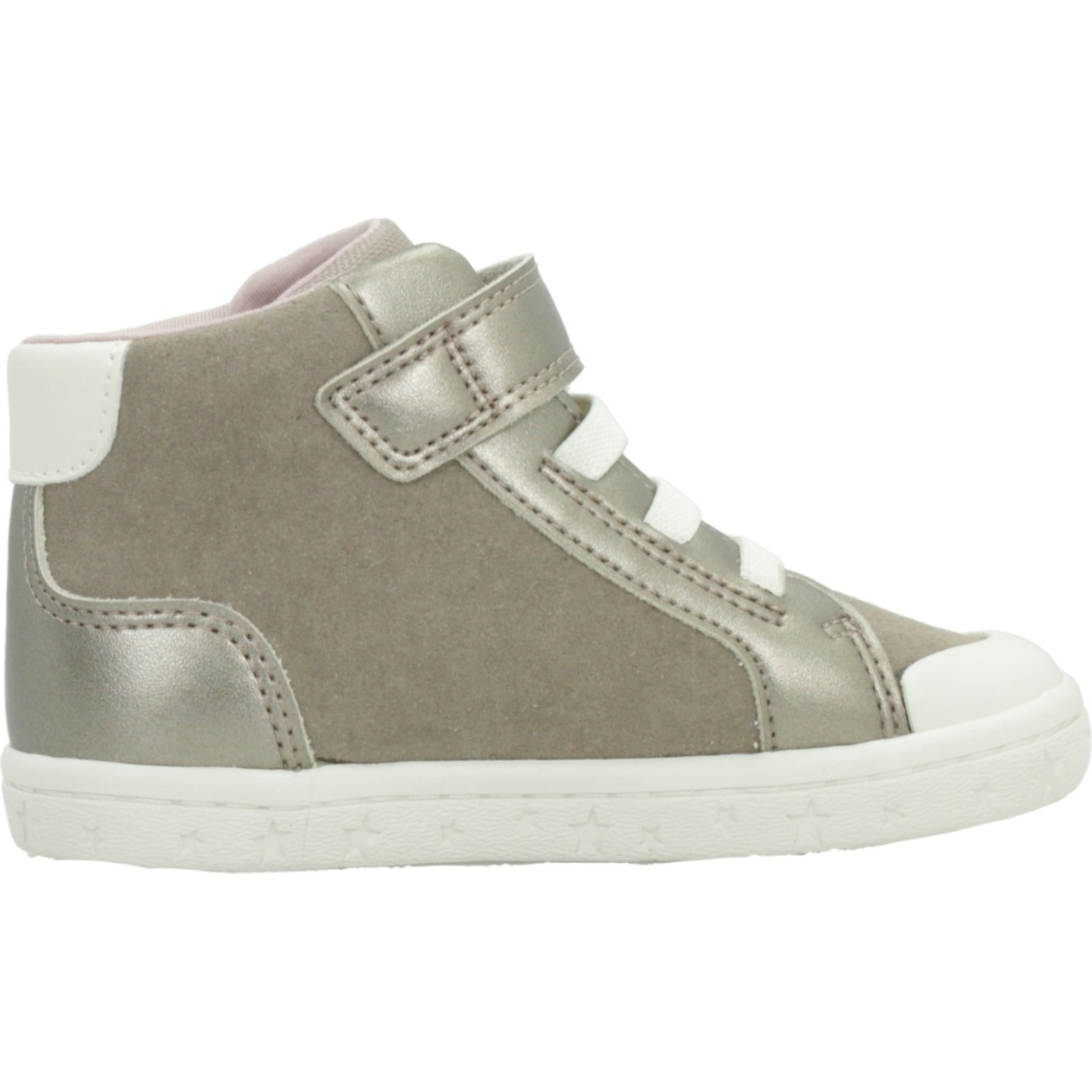 Zapatillas Niña de la marca GEOX  modelo B561MG 0AUAJ PLATA