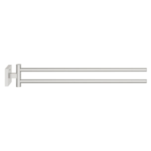 GROHE QuickFix - Start Cube - Barre porte-serviettes 438 mm - Finition Supersteel 40976DC0