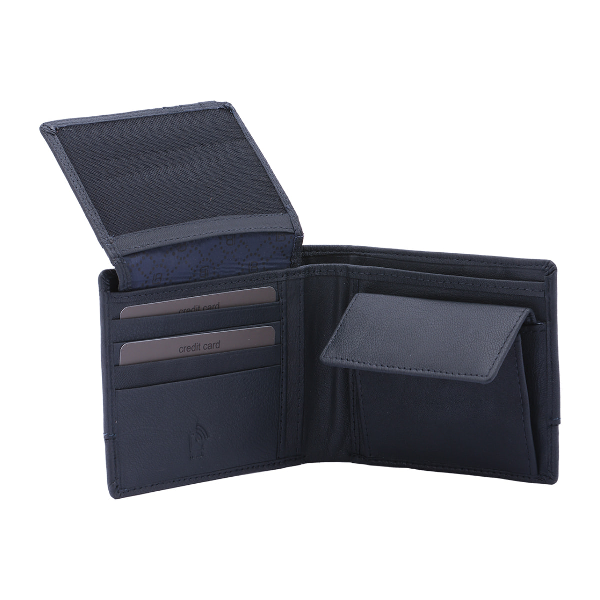 Portafoglio  da uomo In Vera pelle Made in Italy 12x10x3 cm