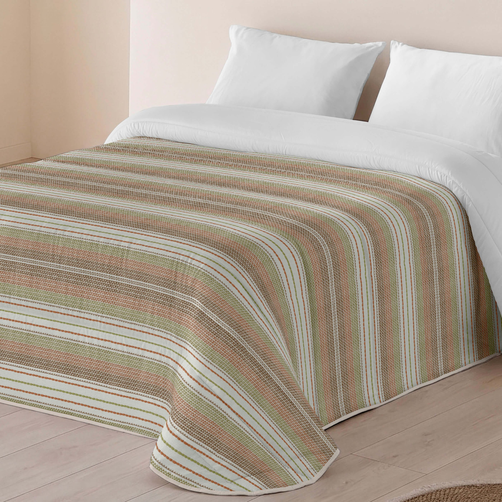Edredón Nórdico Estampado - 100% Poliéster Microfibra - 300 gr/m² con Tacto Pluma - Austin