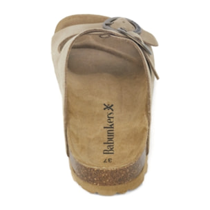 SANDALIA BARCELONA BABUNKERS MARRON