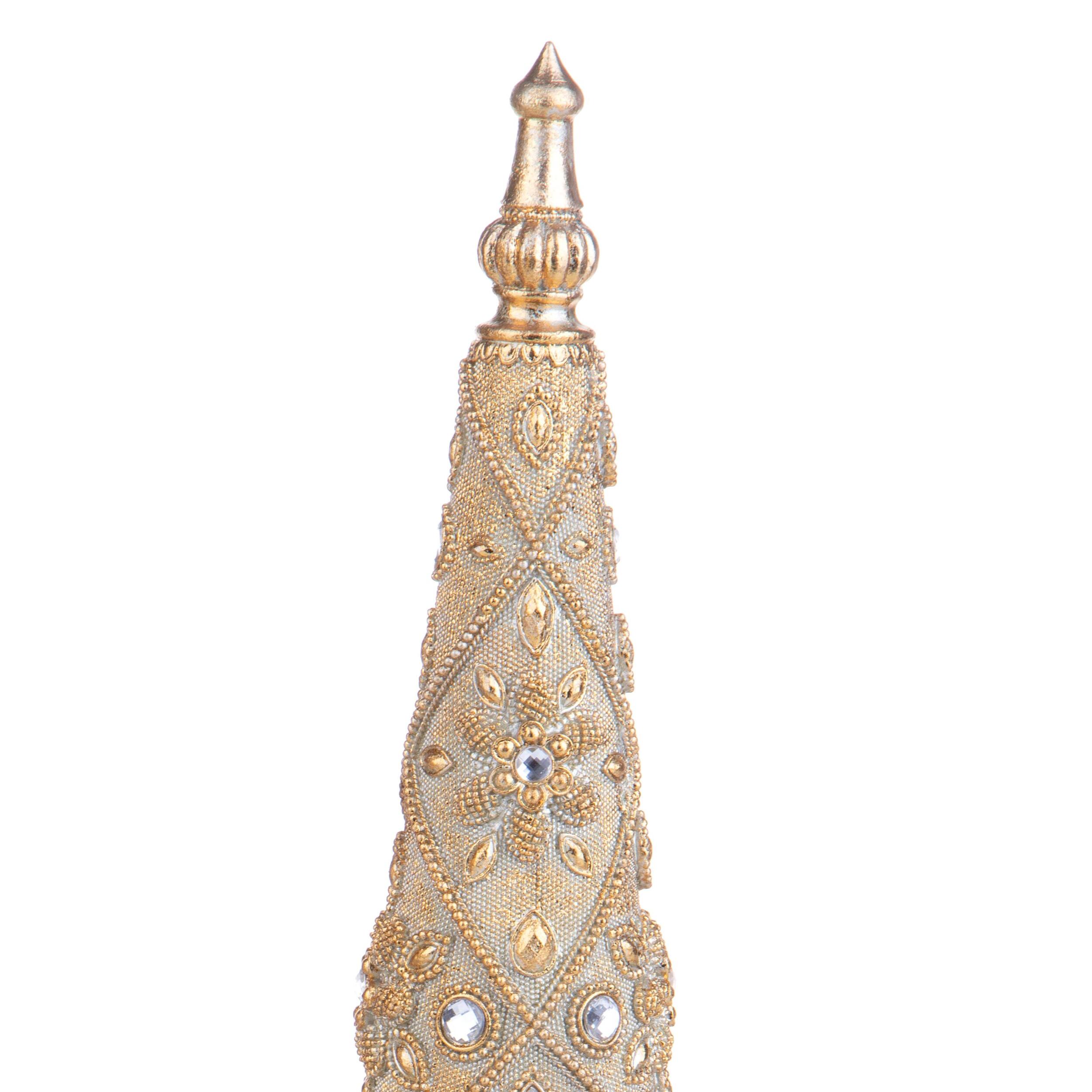 Cono con strass - Pezzi 1 - ORO - Bianchi Dino SpA
