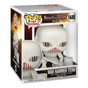 Attack On Titan Oversized Pop! Vinile Figura War Hammer Titan 15 Cm Funko