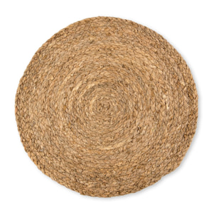 Set 6 tovagliette tonde Excelsa – Green Living, Foglia di Mais Beige