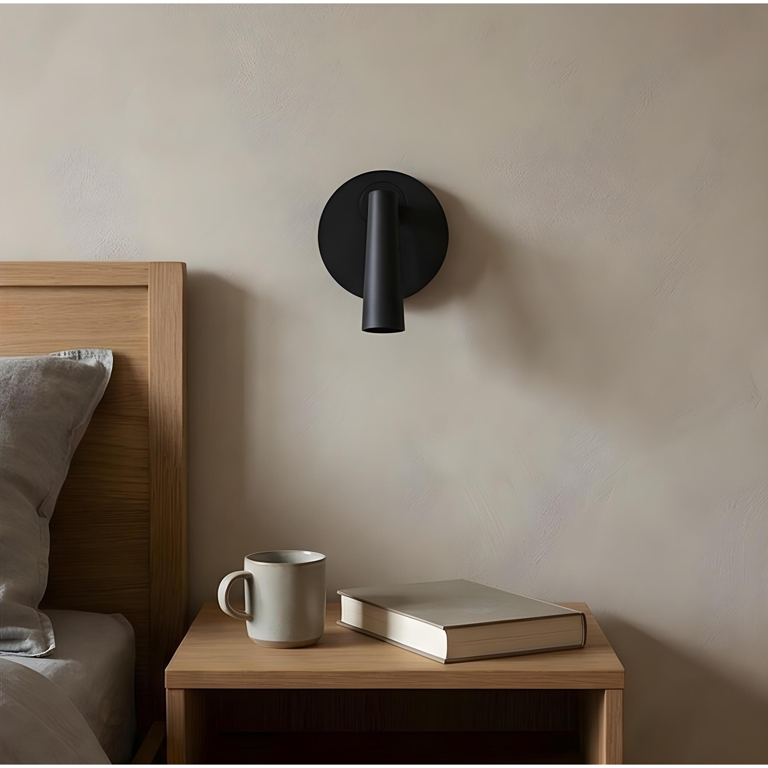 LEDS C4 Luz de lectura gamma mix&match round led 2.2w 2700k gris urbano 137lm