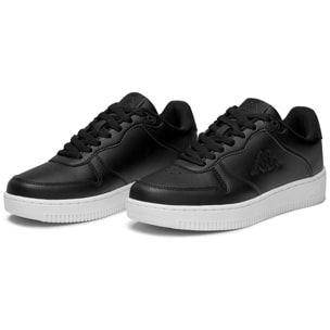 Kappa - Sneakers Uomo Donna Nero - Logo Maserta 1.0