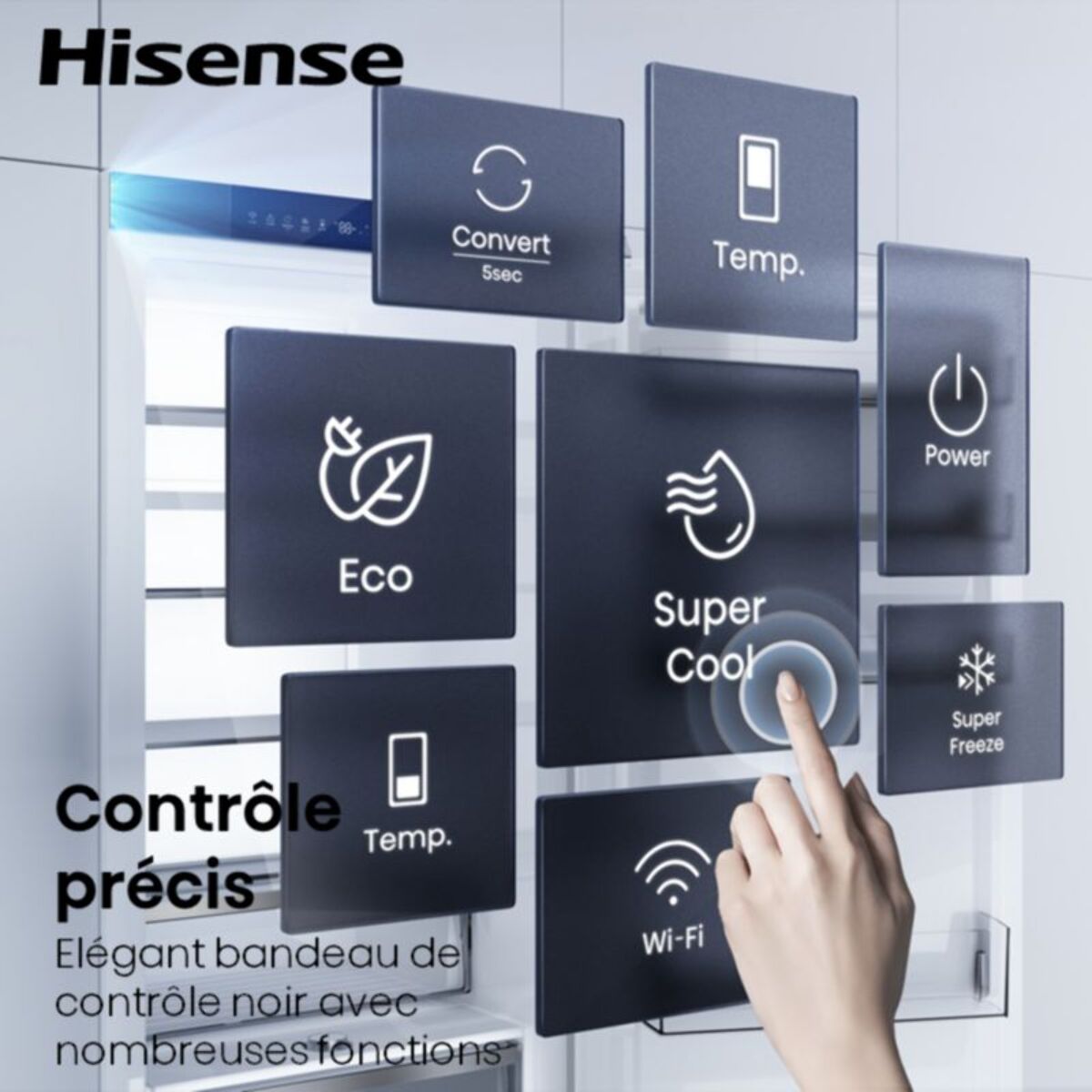 Réfrigérateur 1 porte encastrable HISENSE RL3B303SAWE1