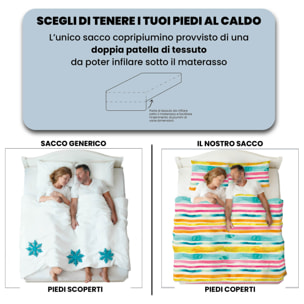 COPRIPIUMINO FASHION, 100% Microfibra, No Stiro - FEZ
