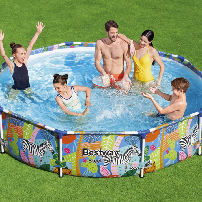 Bestway Piscine hors sol - Ronde - Steel Pro - 305 x 66 cm