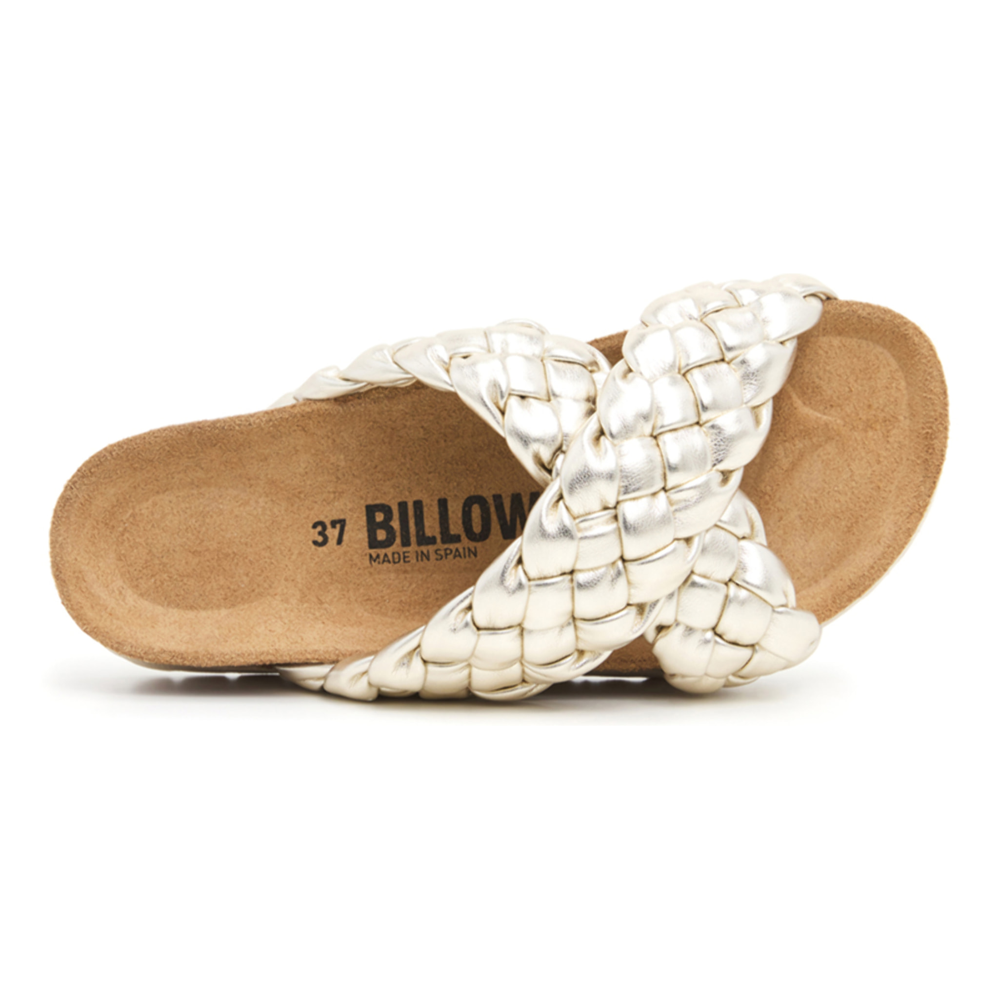 SANDALO CON ZEPPA BILLOWY DORATO