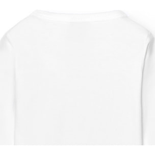 Body bebé manga larga hombro afelpado