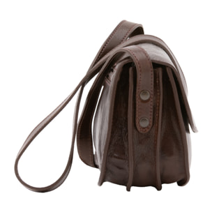 Borsa a tracolla  da donna In Vera pelle Made in Italy 22x16x9,5 cm