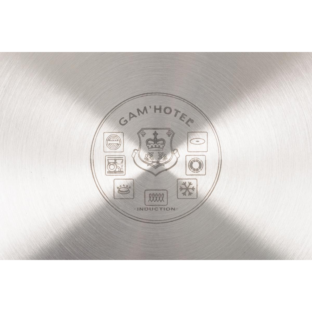 Sautoir Triplex   "Black Cube" - Antiadhésif induction