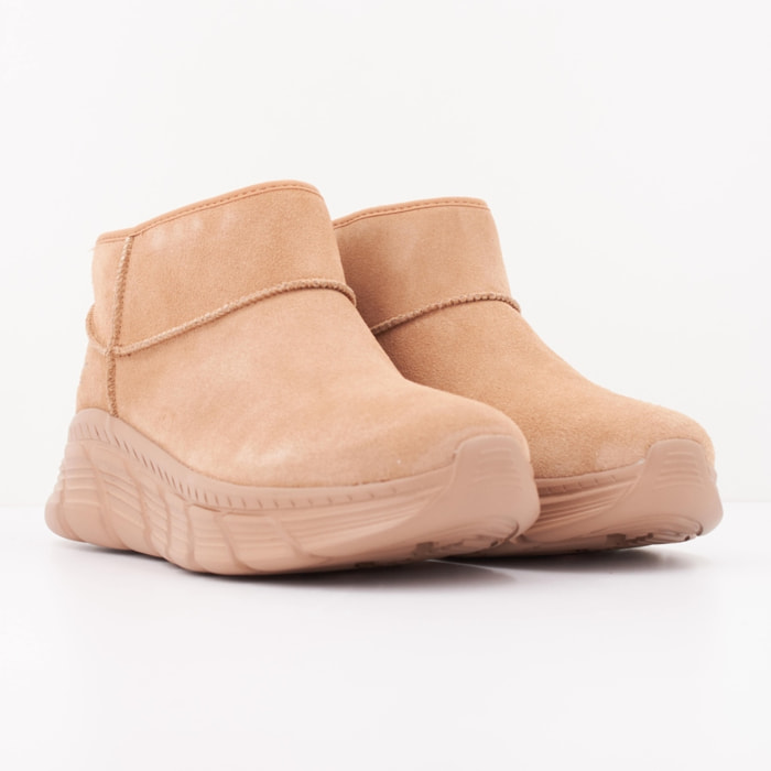 Botines Mujer 117390s Bobs B Flex Hi Frost Marron Claro