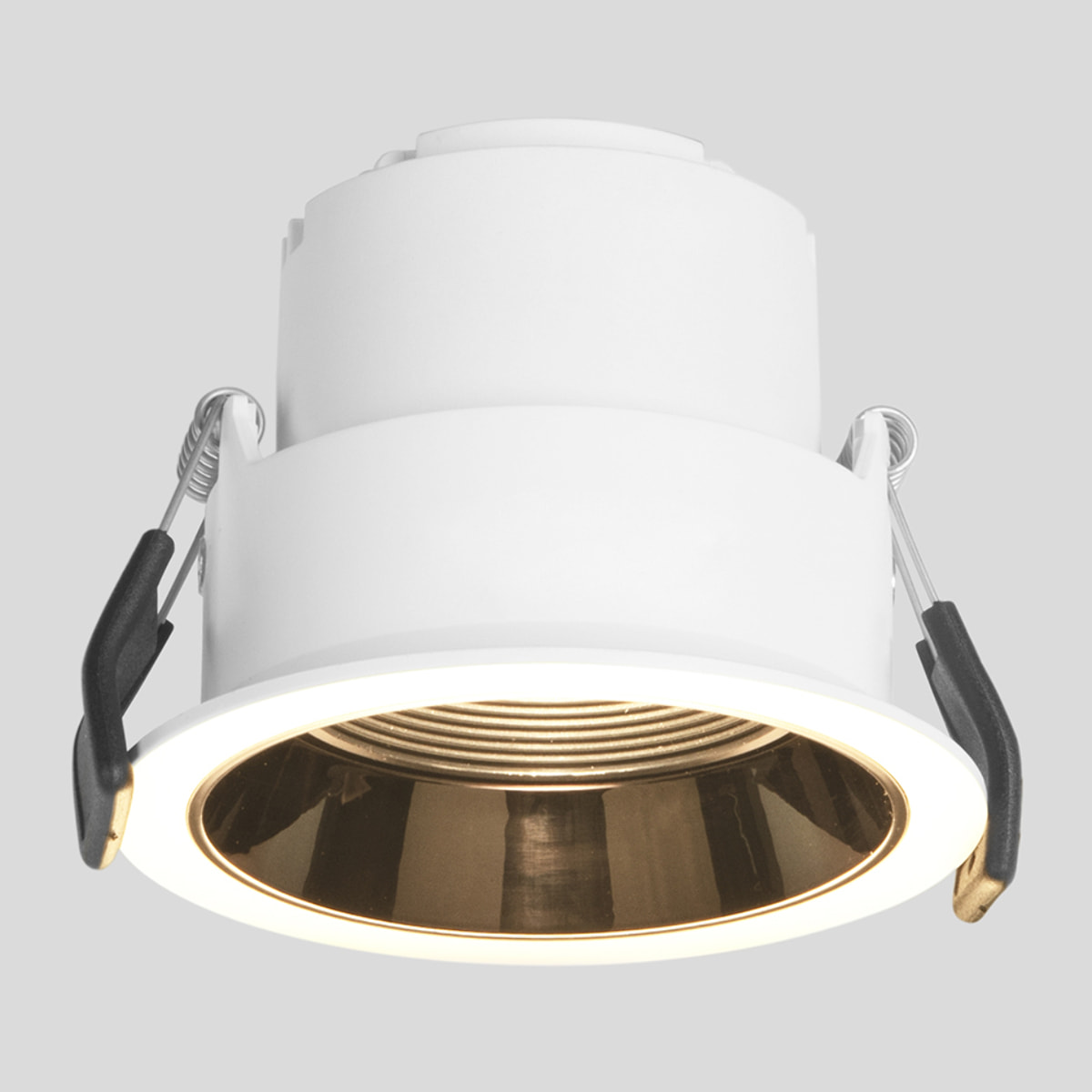 Forlight Mode - Foco LED Empotrable de Techo de 8 |7cm de Diámetro. Downlight Ojo de Buey LED 5.4W Blanco Cálido 3000K. Para Ag