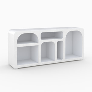 Buffet en béton blanc cassé - Fira
