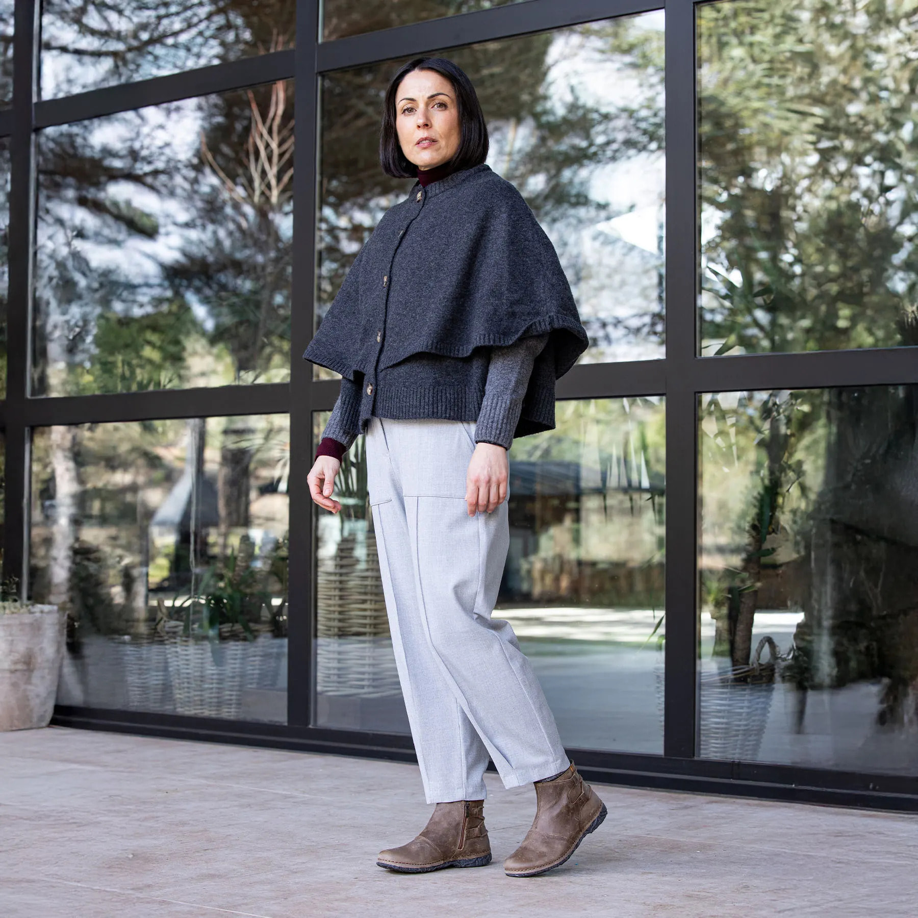 Botines N917 PLEASANT BROWN/ ANGKOR color Brown