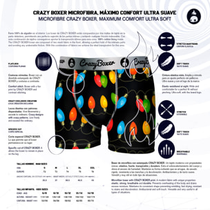 Pack 2 calzoncillos crazy boxer multicolor para niño