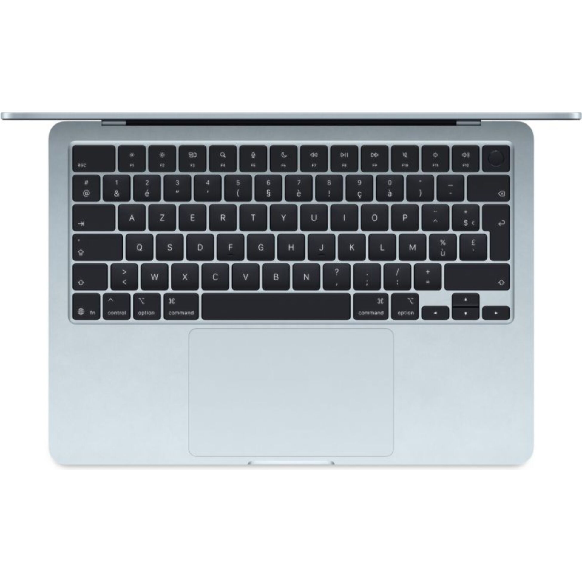 Ordinateur Apple MACBOOK Air 13,6" Puce M4 CPU 10 / GPU 10 coeurs Mémoire RAM 24Go Stockage 512Go SSD Retina Bleu