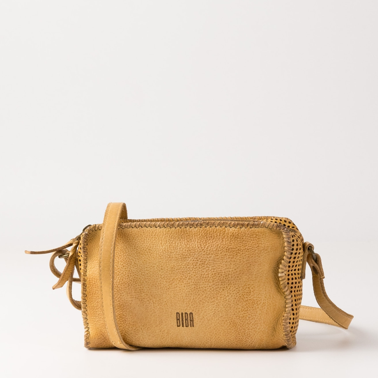 Bolso de hombro BIBA Abbot de piel