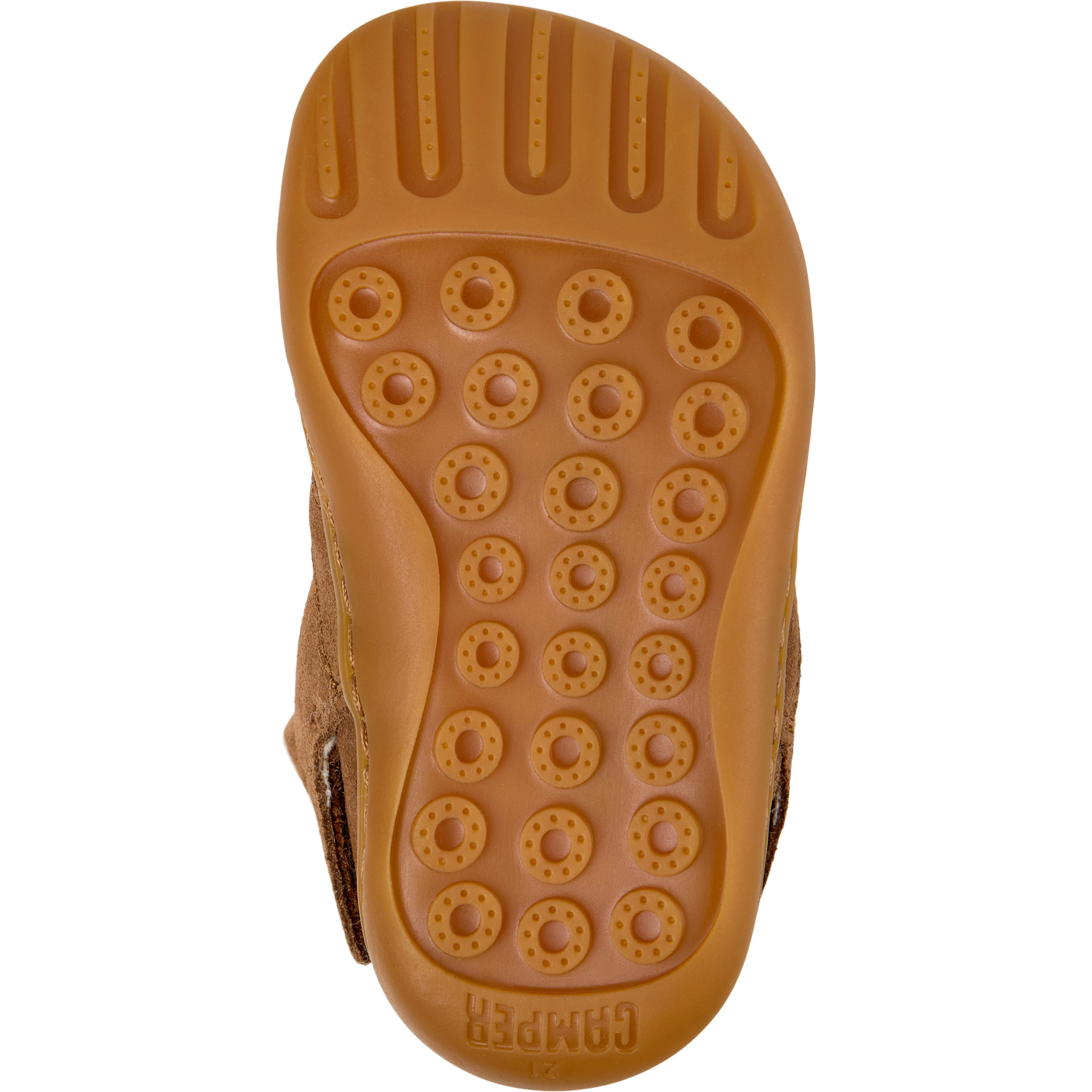 Botines - CAMPER Peu Cami - Marron - Piel de ante