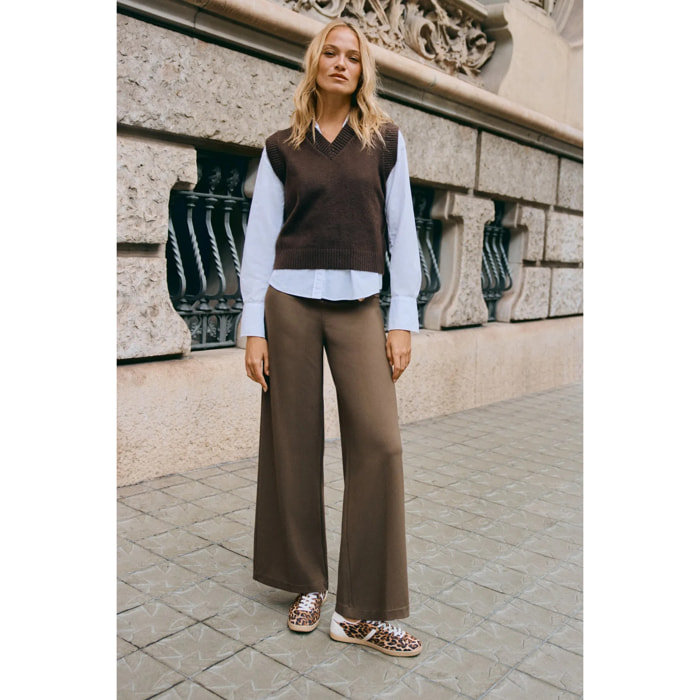Pantalone comfort larghi