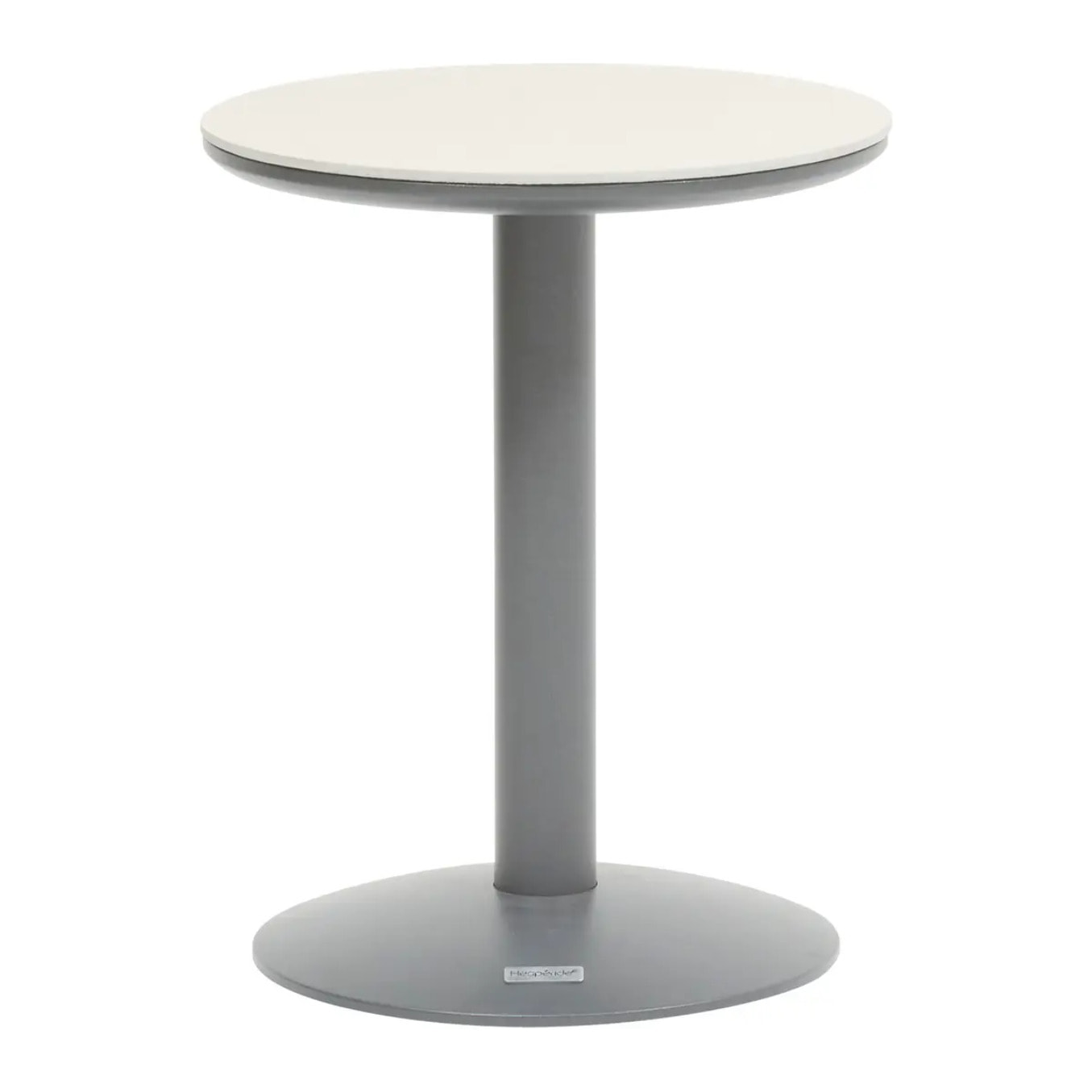 Table d'appoint de jardin Soletia 40x40x50cm gris graphite