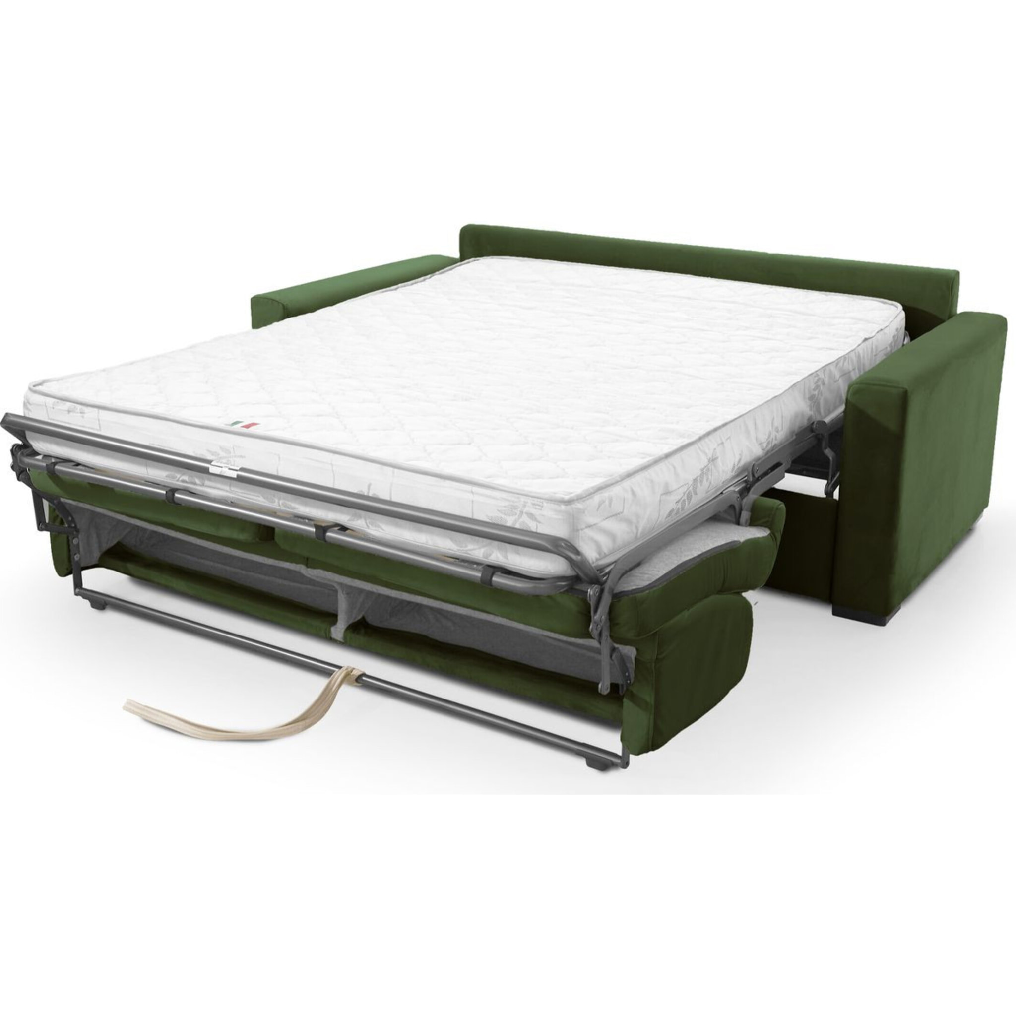 Canapé convertible express 3 places en velours - PALOMA