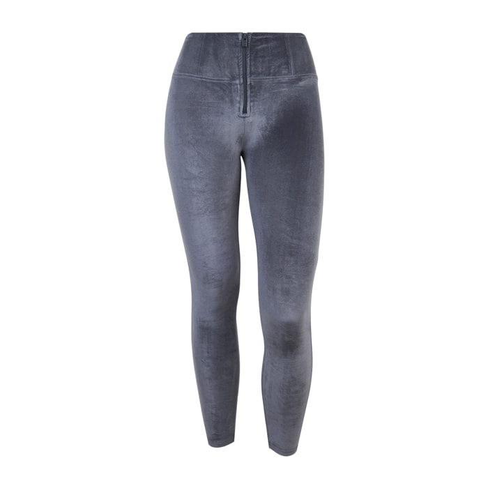 WR.UP® push up superskinny 7/8 vita alta effetto velluto
