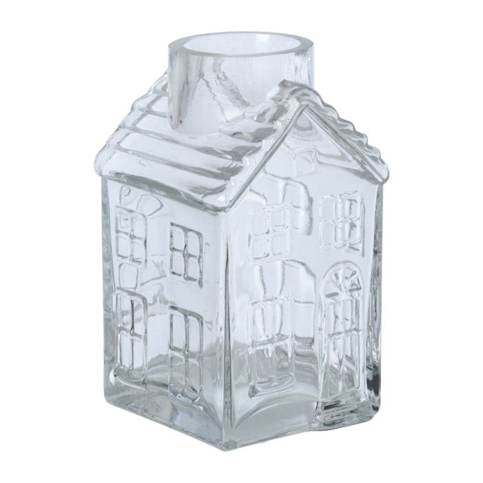 J-Line Vase Maison - verre - transparent - small
