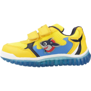 Zapatillas Niño de la marca GEOX  modelo LIGHTYLOO BOY AMARILLO