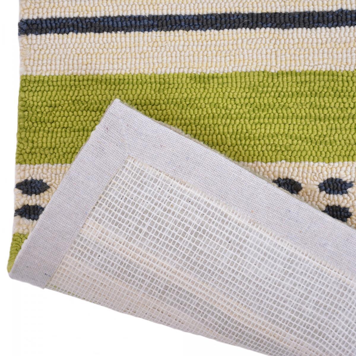 Tapis extérieur tissé kilim rectangle NUITORD