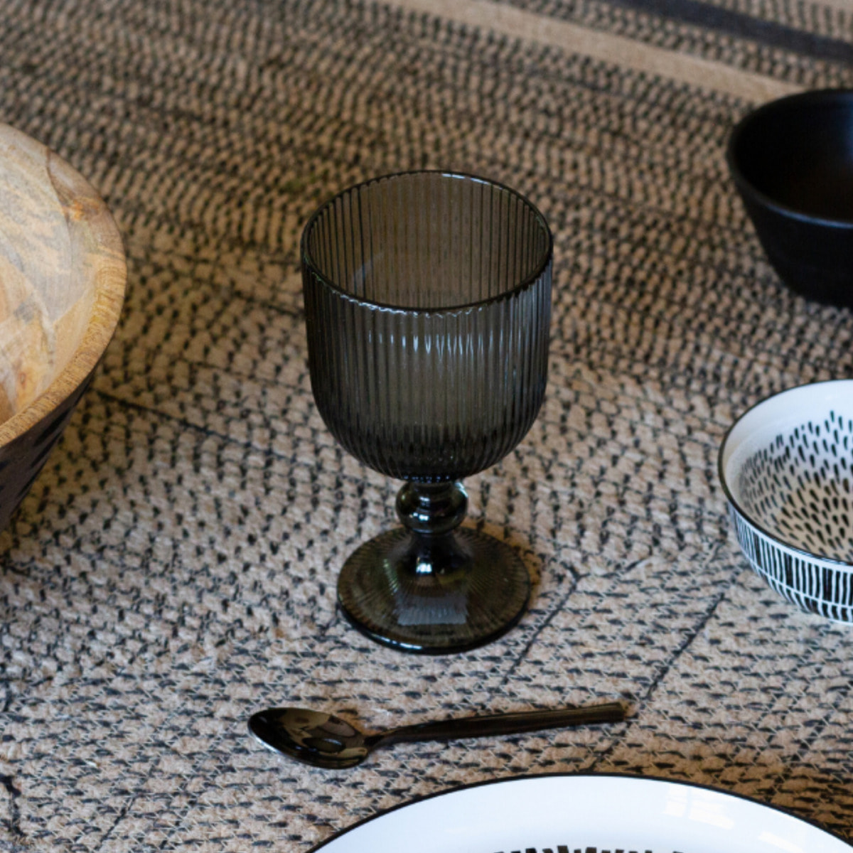 Lot de 6 verres à pied, YUCATAN