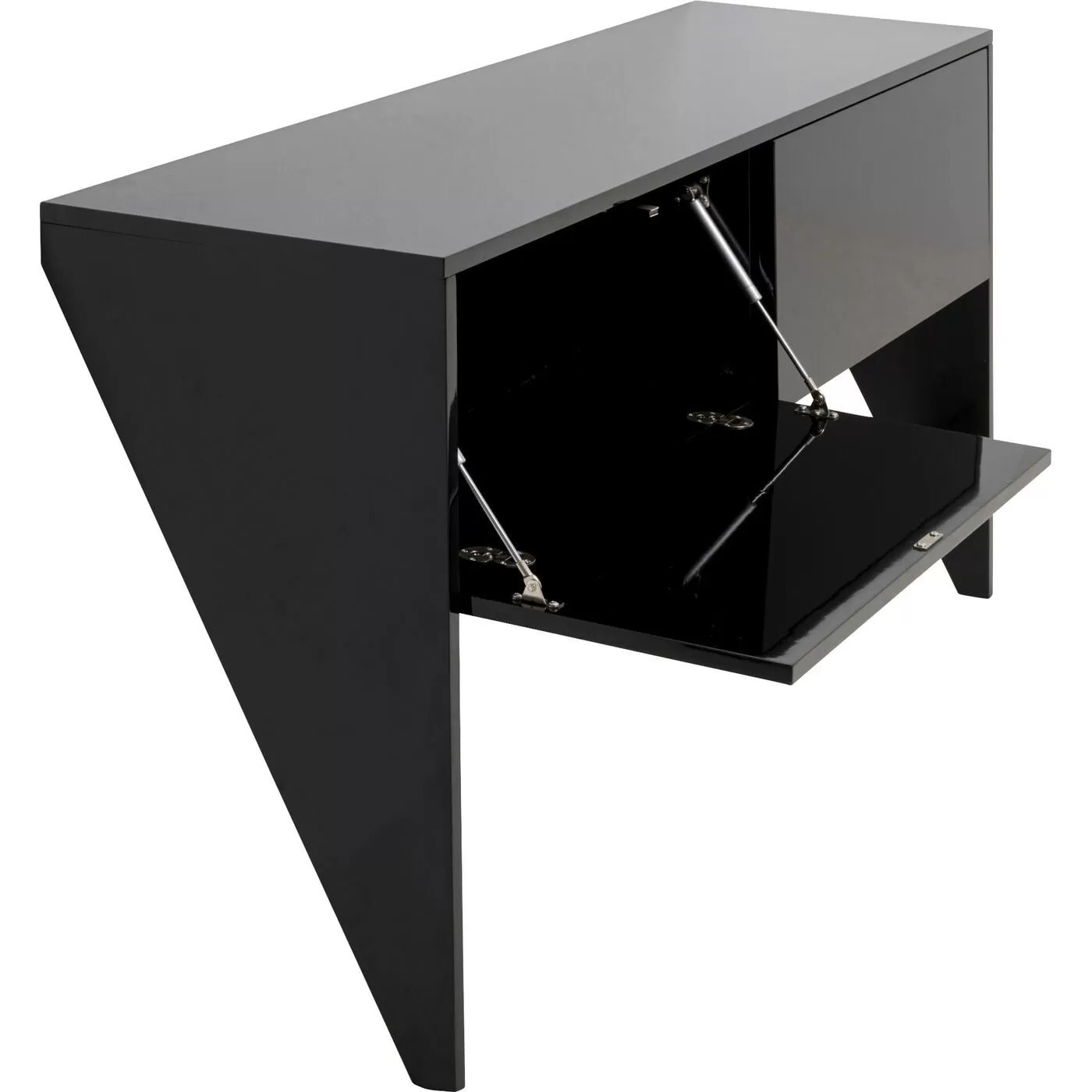 Console High Heel 140x38cm noire Kare Design