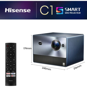 Mini vidéoprojecteur HISENSE Laser TV TRICHROMA C1 4K