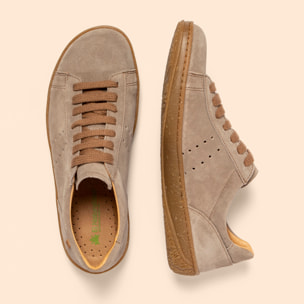 Zapatos N5395 SILK SUEDE TAUPE /AMAZONAS color Taupe