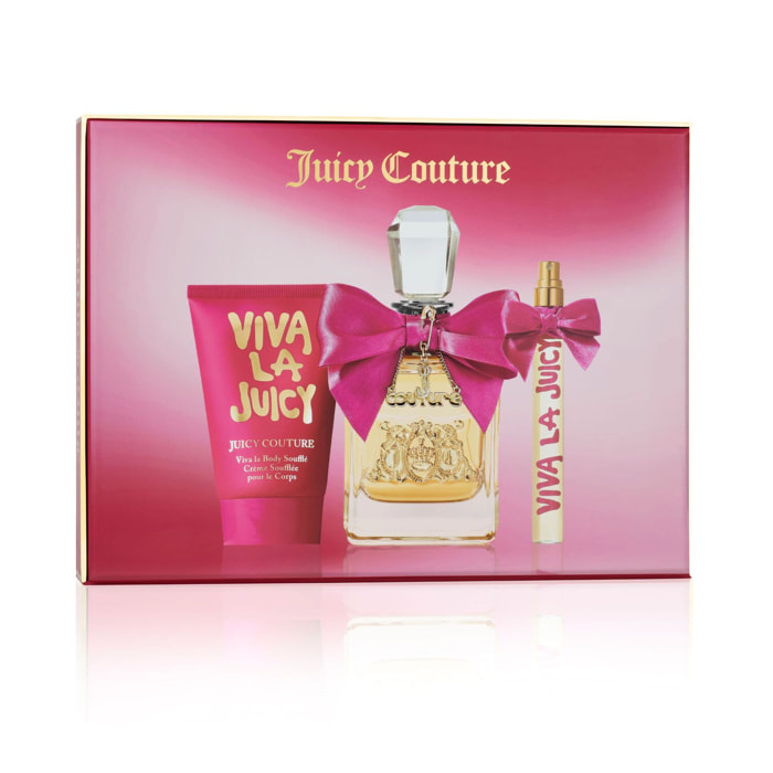 Viva La Juicy - Coffret Eau de Parfum 100ml et 10ml + Crème Corps Soufflé 125ml