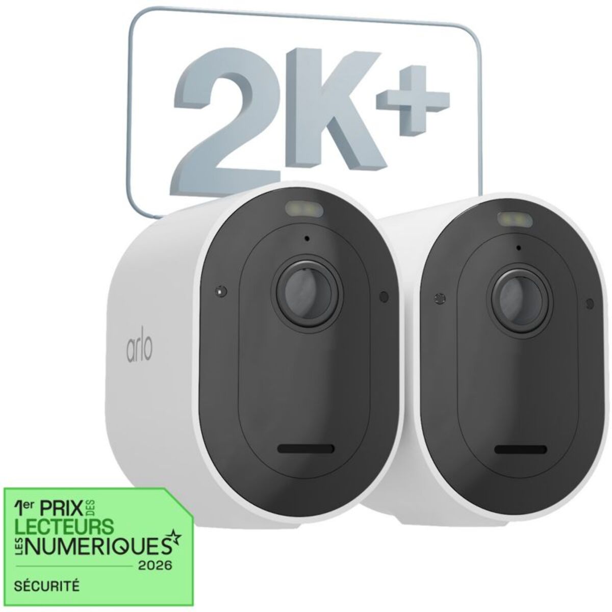 Caméra de surveillance ARLO 2 caméras Pro 5 2K+ Spotlight