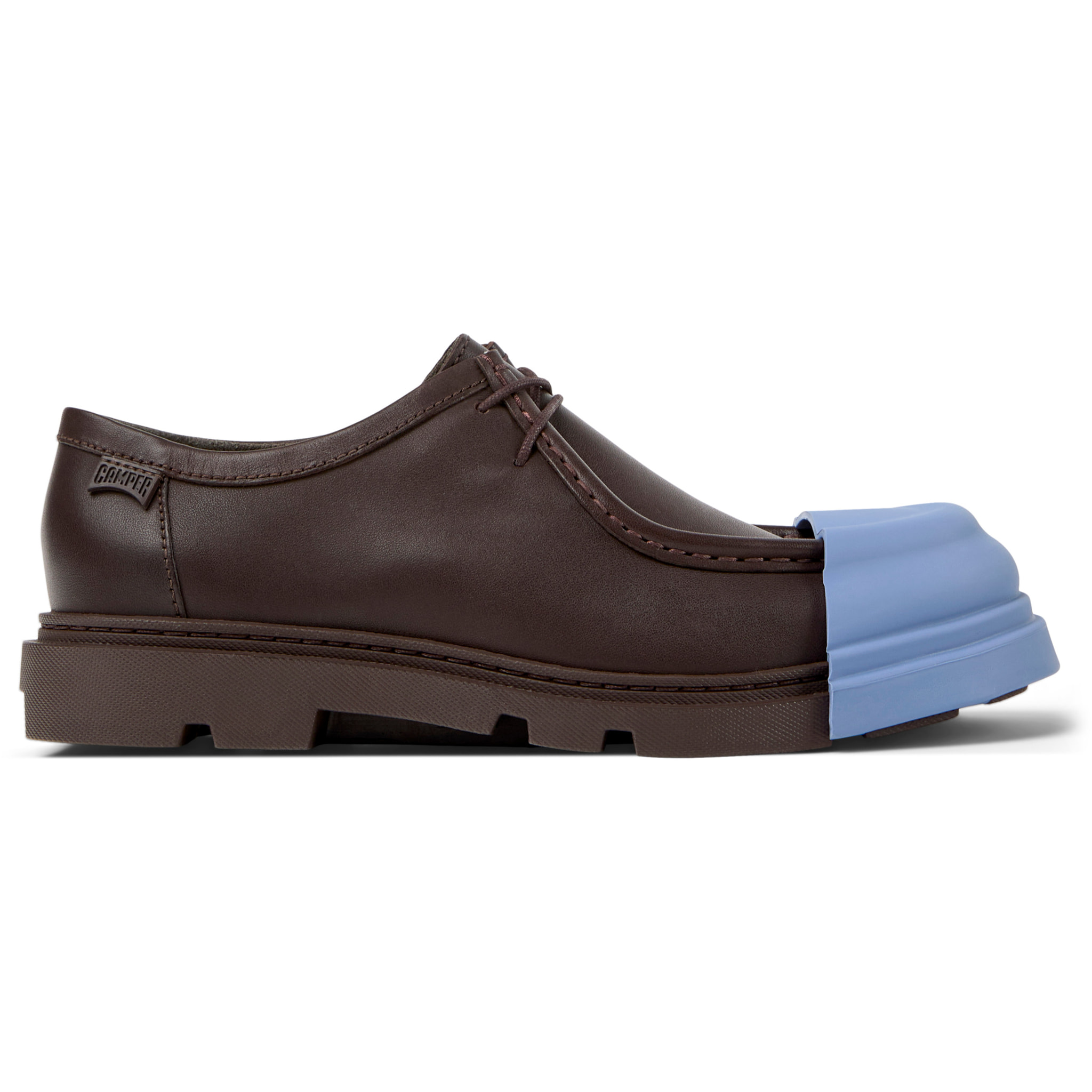 Zapatos de cordones - CAMPER Junction - Marron - Cuero liso