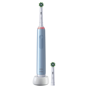 Oral-B - Pro 3 - Bleue - Brosse À Dents Électrique