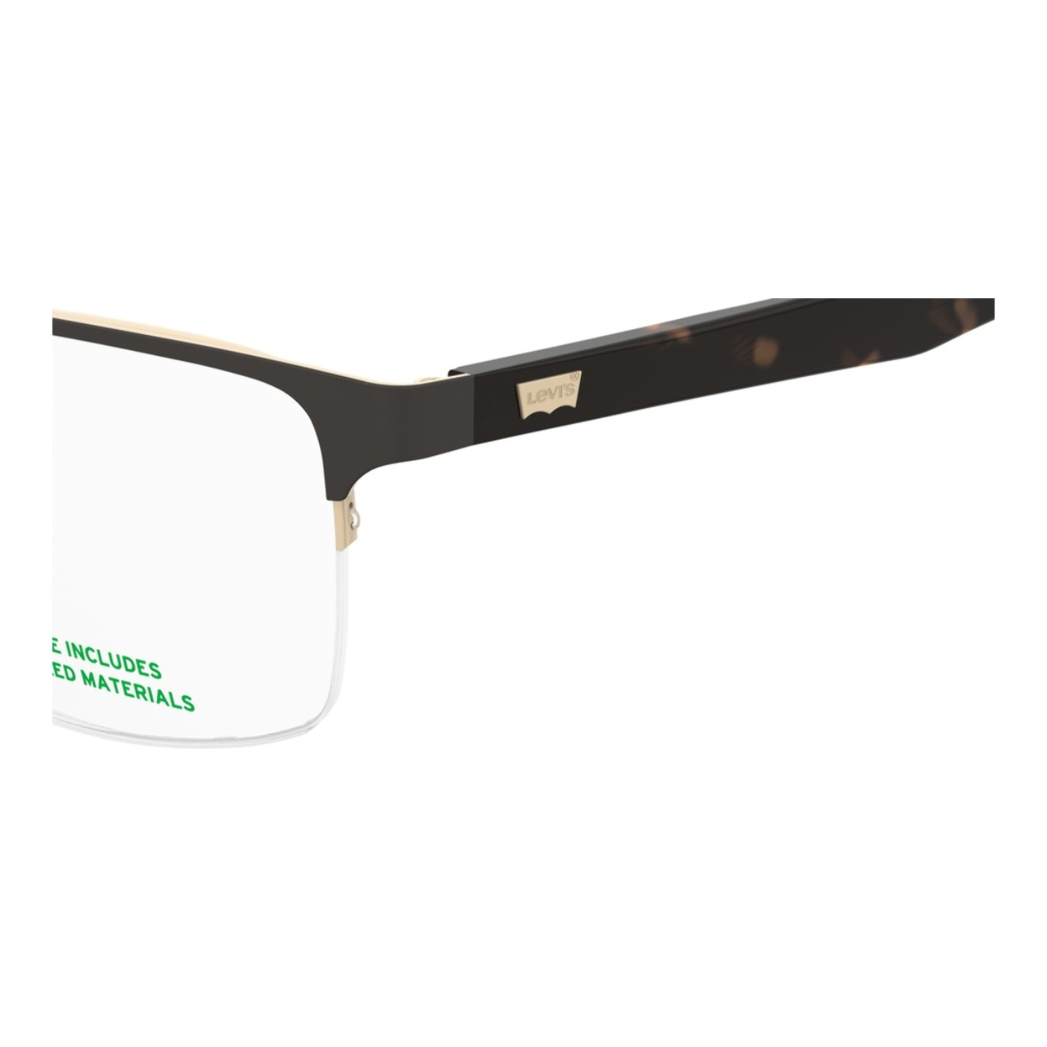 Gafas de Vista Levi's LV 5098 I46 de Metal Hombre 55 mm