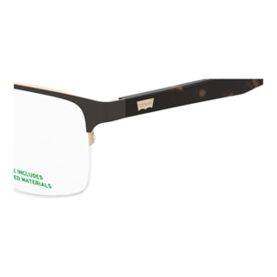 Gafas de Vista Levi's LV 5098 I46 de Metal Hombre 55 mm