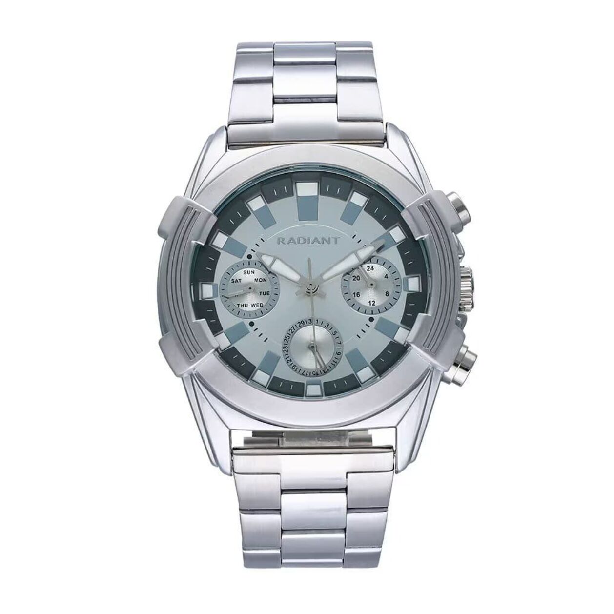 Reloj Radiant RA634701 Hombre Analogico Cuarzo con Correa de Acero inoxidable
