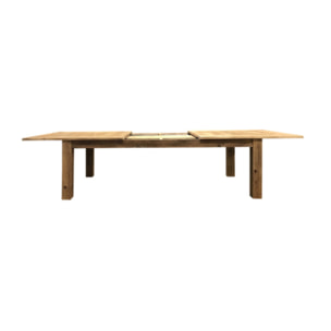 Table extensible en bois de pin recyclé 224/264/304cm- ORIGIN 2