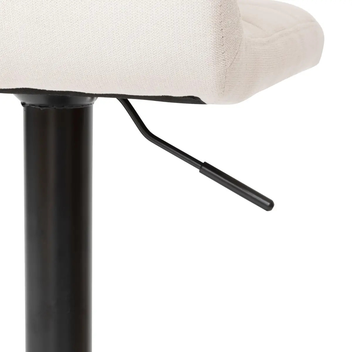 Lot de 2 tabourets de bar "Delek" beige 104x52x45cm